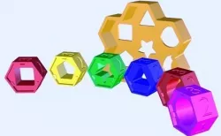 Honeycomb Frame 3D print model
