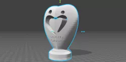 I love my Girlfriend Nice gift for your gf made with 3D pritnin 3D print model