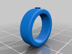 Lightning bolt ring
