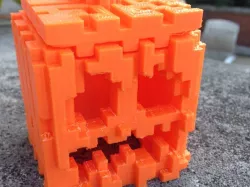 Minecraft Pumpkin and Jack-o-lantern improved