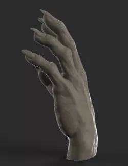 Monster hand 3D print model