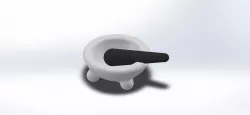 Mortar and Pestle 3D print model