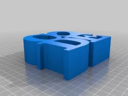 My Customized CODE Sculpture