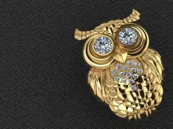 Owl Bird 3D print model