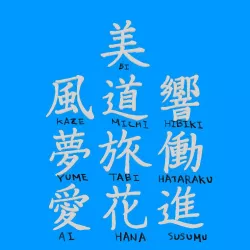 Popular Kanji BEST10 3D print model