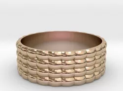 Quad Scale Ring 3D print model