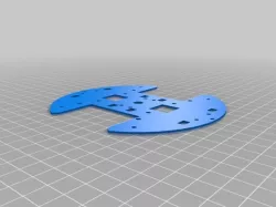 Robot chassis for Micro Metal Gearmotors and Encoders