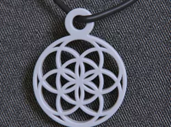 Seed Of Life Pendant 3D print model