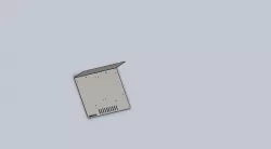 The design with stainless steel for outdoor installation 3D print model