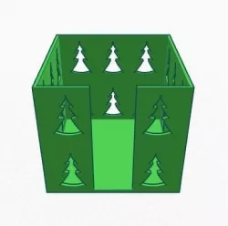 TREE BOX 3D print model