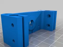 Updated Rostock Idler End for different ball bearing size