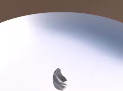 Vase Tide with triangle plates 3D print model