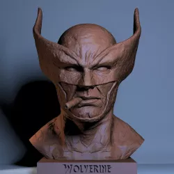 Wolverine Clay  3D print model