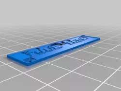 Your Text Here!  Create your own Keychain