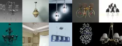 10 lamps  models pack 3D model