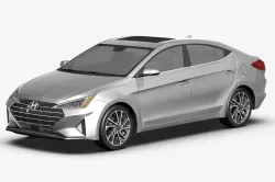 2019 Hyundai Elantra  3D model