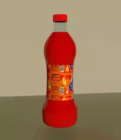 3d Bottle Model 3D model