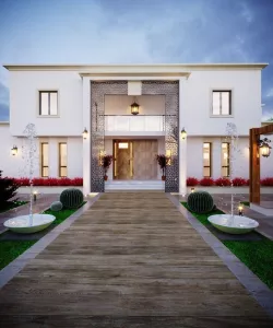 3d model Arabian Villa 3D model 3D model