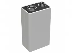 9V Battery 3D model