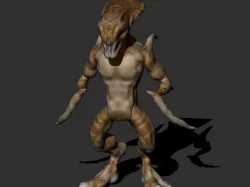 Alien Forge Low-poly  3D model