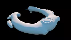 Alien Juggernaut spaceship 3D model