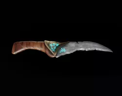 Ancient Knife 3D model