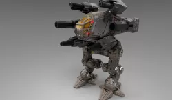 Anubis BattleMech Low-poly  3D model