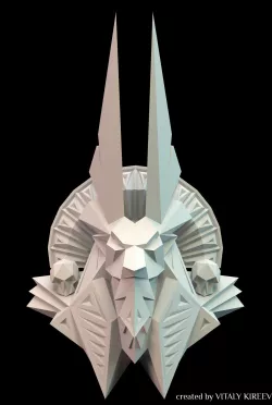 Anubis Low-poly  3D model