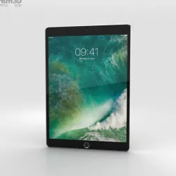 Apple iPad Pro 10-5-inch 2017 Cellular Space Gray 3D model