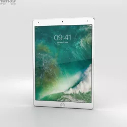Apple iPad Pro 10-5-inch 2017 Silver 3D model