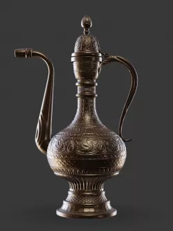 Arab Historical Kettle 3D model