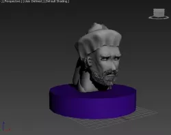 Arabian head 3D model