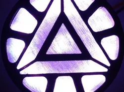 Arc Reactor Sized to Neopixel Ring