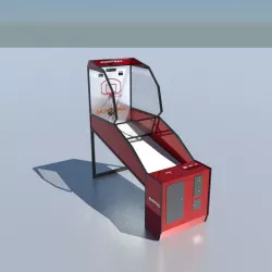 Arcade Basketball Game Machine 3D model