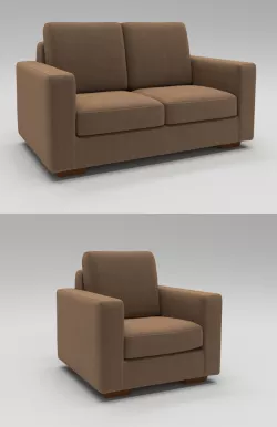Arcade sofa 3D model