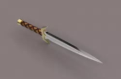 Assassin Dagger 3D model