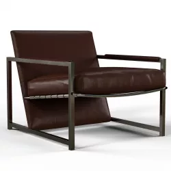 Atlane armchair by Minotti 3D Model 3D model