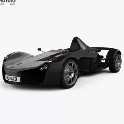 BAC Mono 2017 3D model