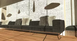 Bank Sofa 3D model