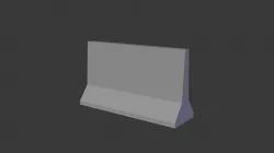 Baricade 3D model