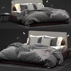 Bed  Byron Twils 3D model