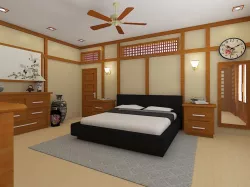 Bedroom japan style 3D model