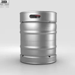 Beer Keg 3D model