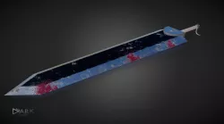 Berserk Sword Dragonslayer  Low-poly  3D model