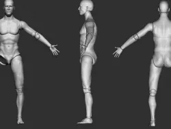 Bjd doll - 3D print model 3D model