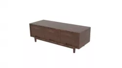 Blackwood Oak Table Triple Low-poly  3D model