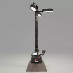 Blade Runner Street Lamp 3D model