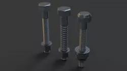 Bolts 3D model