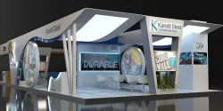 booth stand 3D model