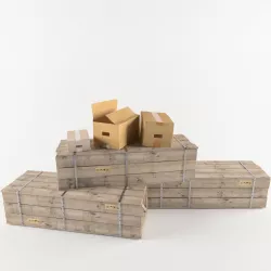 Boxes 3D model